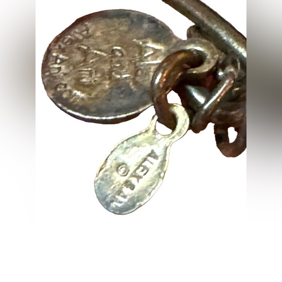 Alex and Ani Endless Knot Bangle Wrap Bracelet in Rafaelian Silver Over Copper - Picture 9 of 9